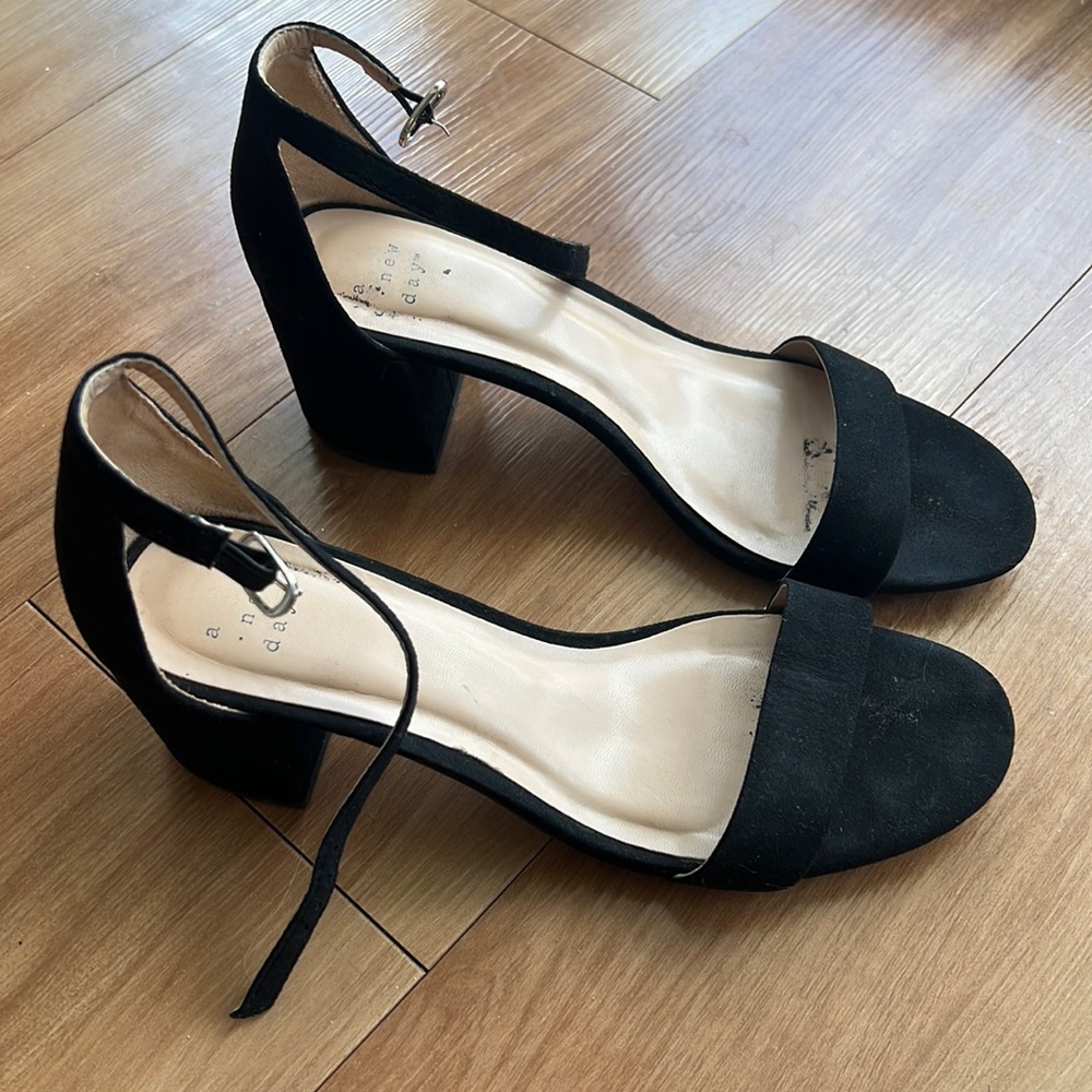 Black heels